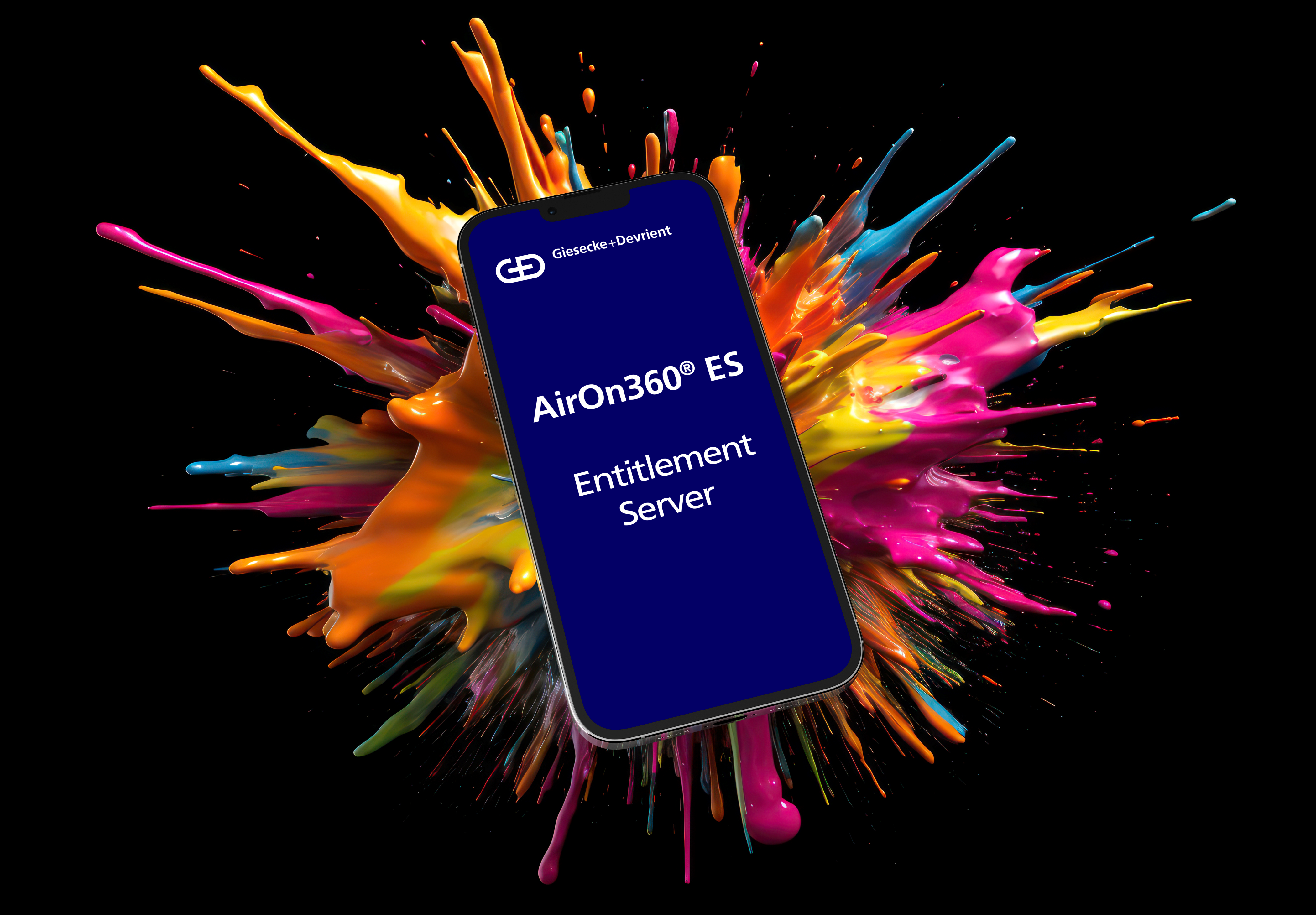 smartphone-with-blue-background-white-text-colourful background